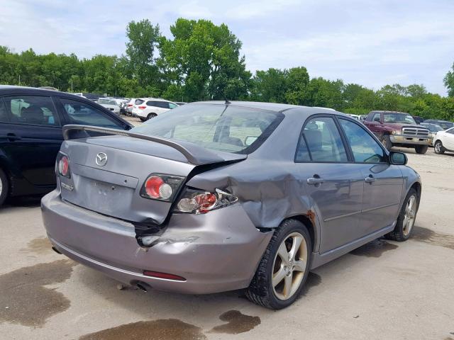 1YVHP80C875M29854 - 2007 MAZDA 6 I GRAY photo 4