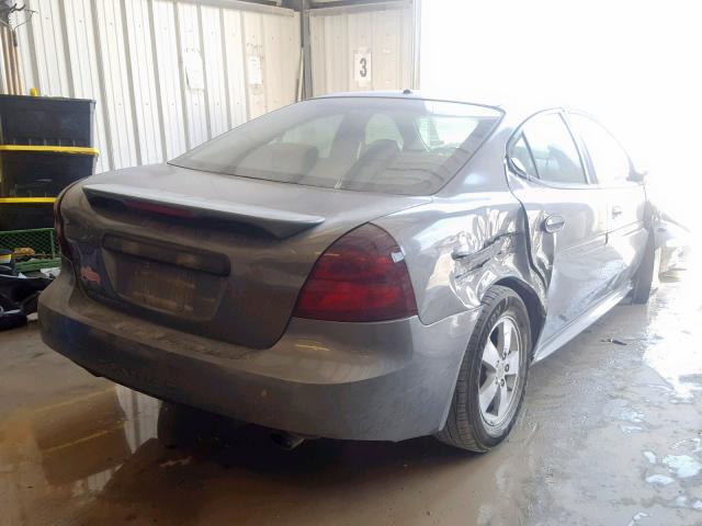 2G2WP552771194283 - 2007 PONTIAC GRAND PRIX GRAY photo 4