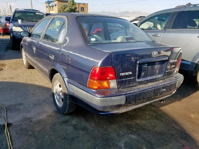 JT2EL56E1S7008754 - 1995 TOYOTA TERCEL DX BLUE photo 3