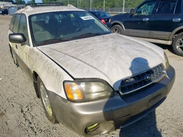 4S3BH675636653441 - 2003 SUBARU LEGACY OUT WHITE photo 9