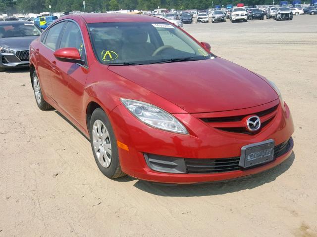 1YVHZ8BH9A5M14726 - 2010 MAZDA 6 I RED photo 1