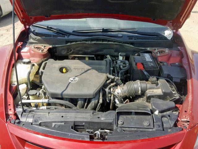 1YVHZ8BH9A5M14726 - 2010 MAZDA 6 I RED photo 7