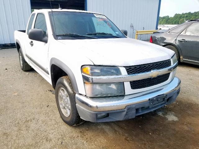 1GCCS39E288224438 - 2008 CHEVROLET COLORADO L WHITE photo 1