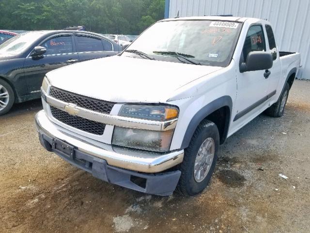 1GCCS39E288224438 - 2008 CHEVROLET COLORADO L WHITE photo 2