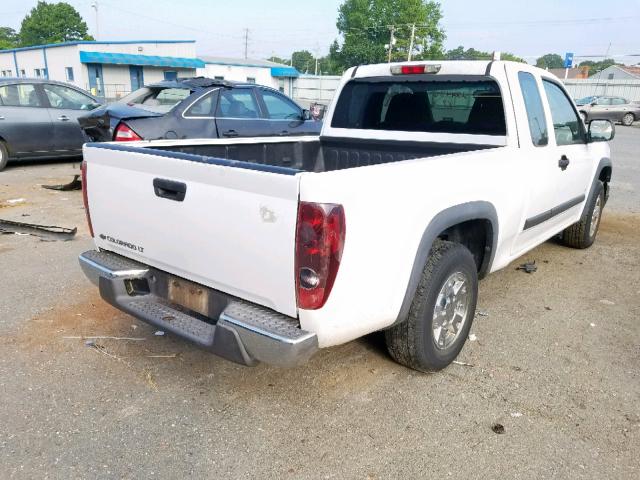 1GCCS39E288224438 - 2008 CHEVROLET COLORADO L WHITE photo 4