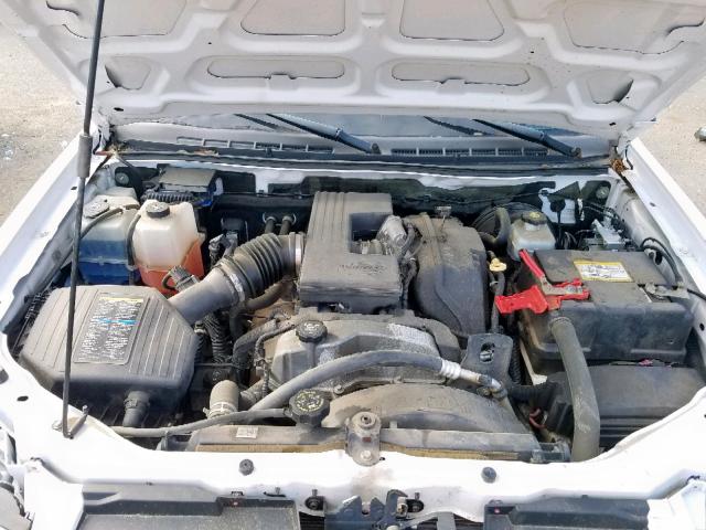 1GCCS39E288224438 - 2008 CHEVROLET COLORADO L WHITE photo 7