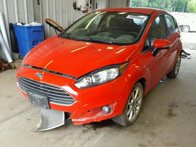 3FADP4EJ0FM175088 - 2015 FORD FIESTA SE RED photo 2