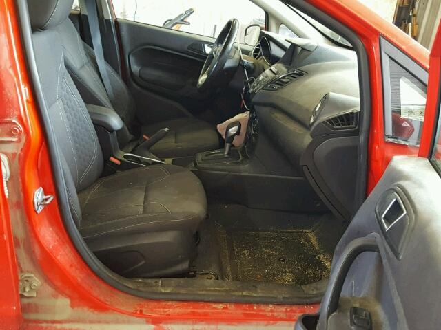 3FADP4EJ0FM175088 - 2015 FORD FIESTA SE RED photo 5