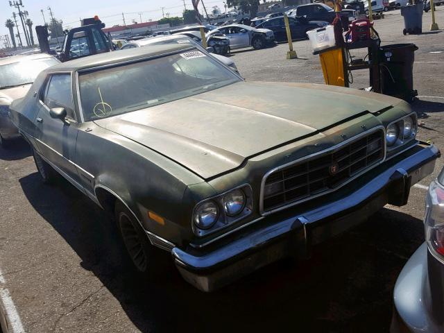 0000003A30Q302011 - 1973 FORD TORINO GT GREEN photo 1