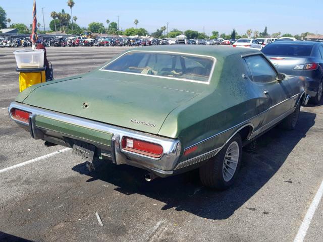 0000003A30Q302011 - 1973 FORD TORINO GT GREEN photo 4