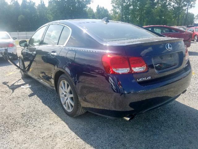 JTHBH96S965025665 - 2006 LEXUS GS 300 BLUE photo 3