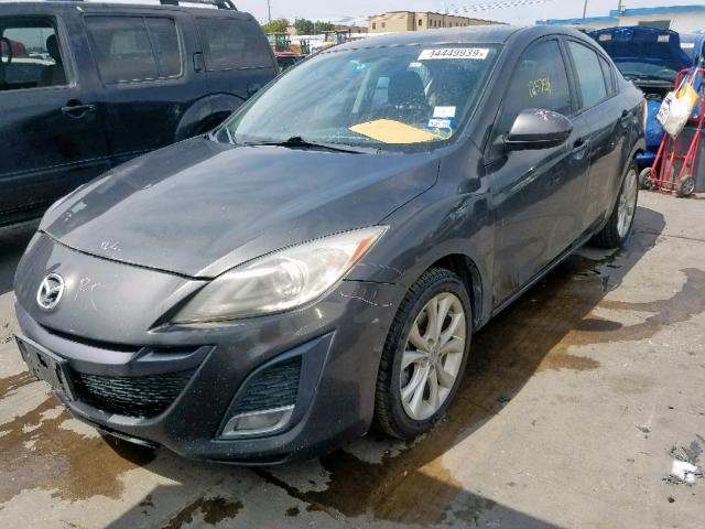 JM1BL1S5XA1243289 - 2010 MAZDA 3 S CHARCOAL photo 2