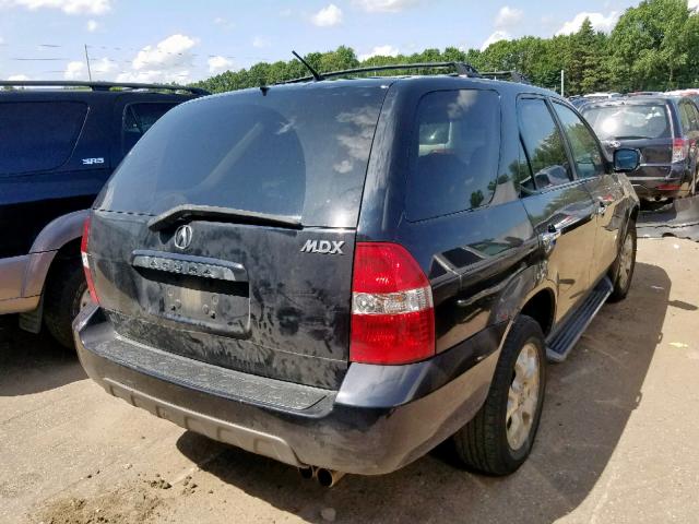 2HNYD18692H534970 - 2002 ACURA MDX TOURIN BLACK photo 4