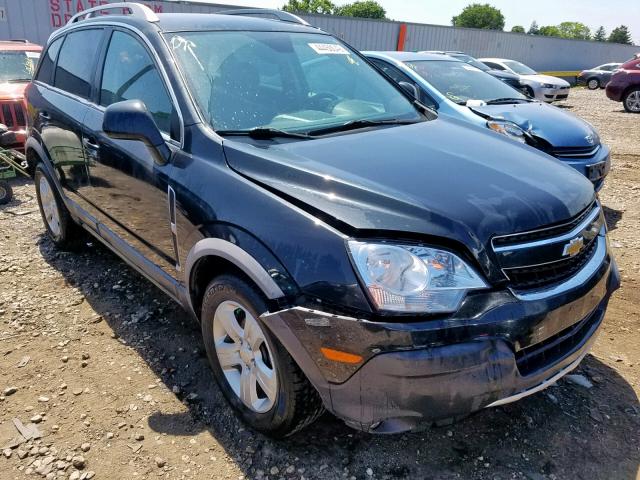 3GNAL2EK3ES630331 - 2014 CHEVROLET CAPTIVA LS შავი ფოტო 1