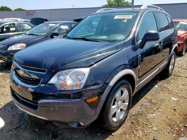3GNAL2EK3ES630331 - 2014 CHEVROLET CAPTIVA LS შავი ფოტო 2