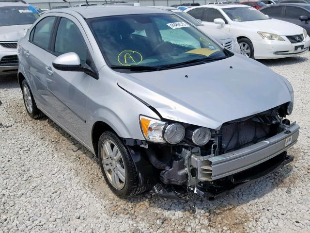 1G1JB5SH5C4132482 - 2012 CHEVROLET SONIC LS 银色 照片 1