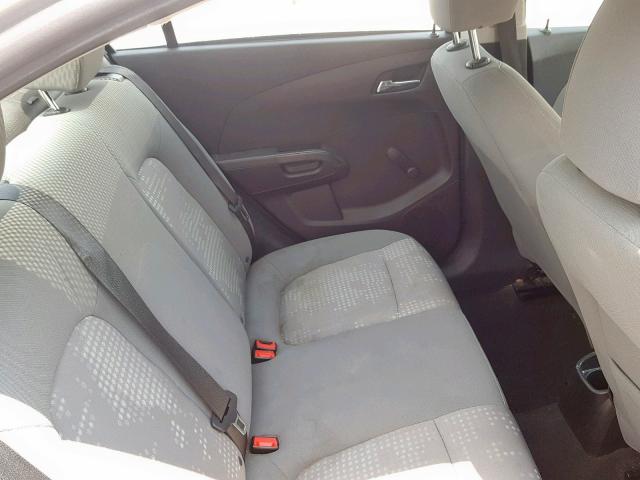 1G1JB5SH5C4132482 - 2012 CHEVROLET SONIC LS 银色 照片 6