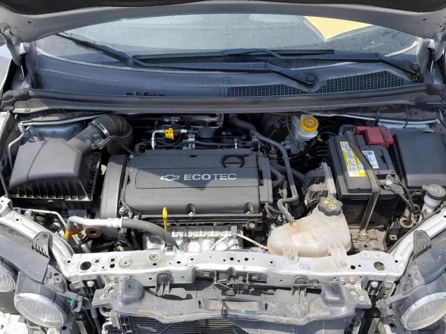 1G1JB5SH5C4132482 - 2012 CHEVROLET SONIC LS 银色 照片 7