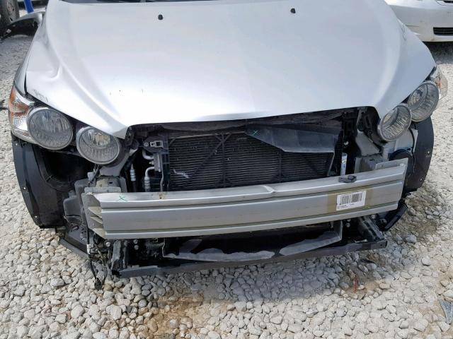 1G1JB5SH5C4132482 - 2012 CHEVROLET SONIC LS 银色 照片 9