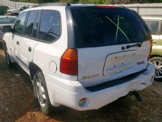 1GKDT13S042157215 - 2004 GMC ENVOY WHITE photo 3