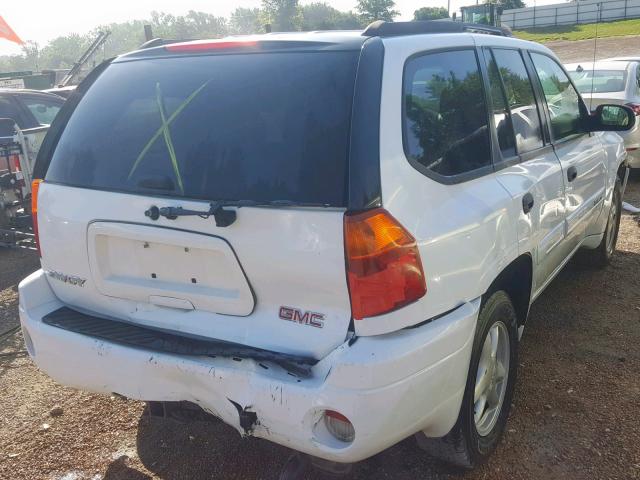 1GKDT13S042157215 - 2004 GMC ENVOY WHITE photo 4