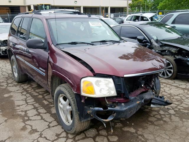 1GKDT13S162245953 - 2006 GMC ENVOY BURGUNDY photo 1