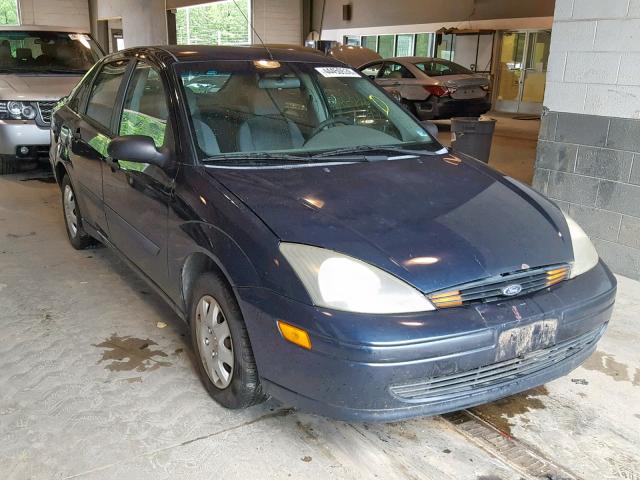 1FAFP33P04W200269 - 2004 FORD FOCUS LX BLUE photo 1