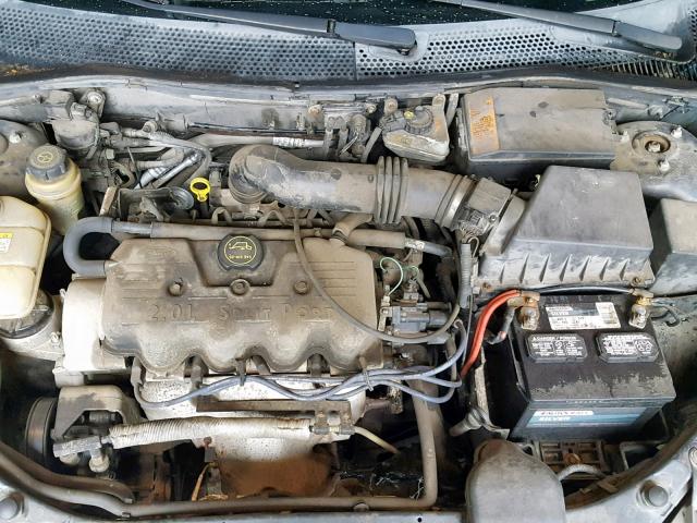 1FAFP33P04W200269 - 2004 FORD FOCUS LX BLUE photo 9