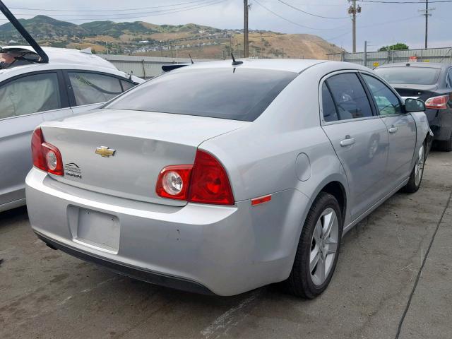 1G1ZE5E16BF292178 - 2011 CHEVROLET MALIBU LTZ SILVER photo 4