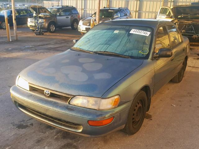 2T1AE09B6SC101711 - 1995 TOYOTA COROLLA LE BLUE photo 2