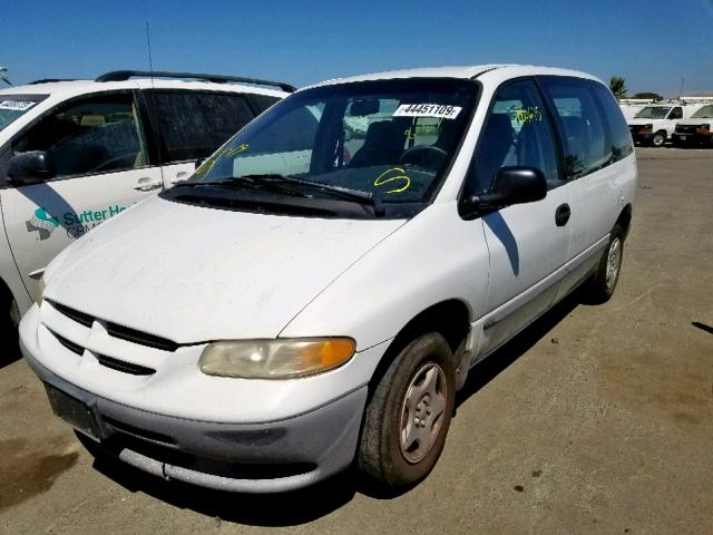 2B4FP25B9YR699459 - 2000 DODGE CARAVAN WHITE photo 2