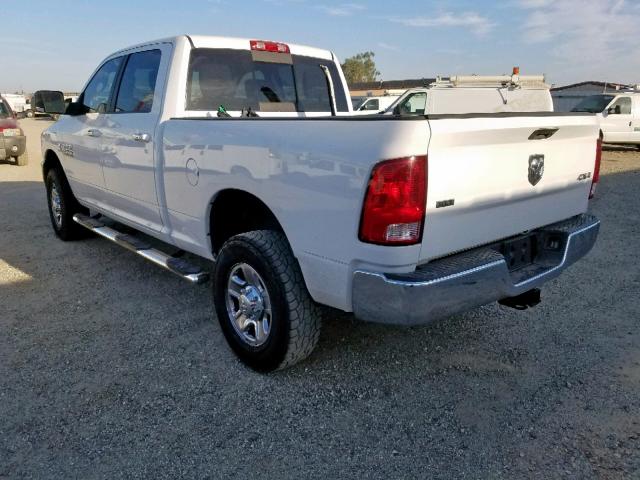 3C6UR5DL0EG177912 - 2014 RAM 2500 SLT WHITE photo 3