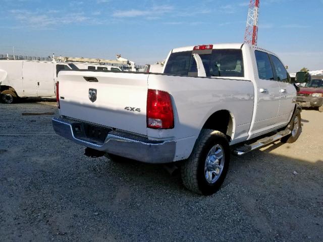 3C6UR5DL0EG177912 - 2014 RAM 2500 SLT WHITE photo 4