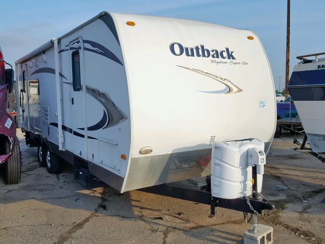 4YDT26820AB450704 - 2010 KEYSTONE OUTBACK WHITE photo 1