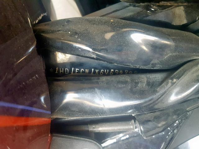 1HD1FCW1X6Y692829 - 2006 HARLEY-DAVIDSON FLHTCUI TWO TONE photo 10