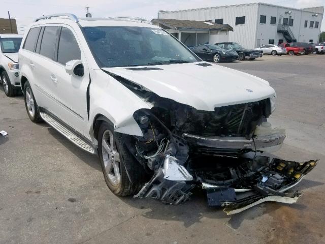 4JGBF71E79A518863 - 2009 MERCEDES-BENZ GL 450 4MA WHITE photo 1