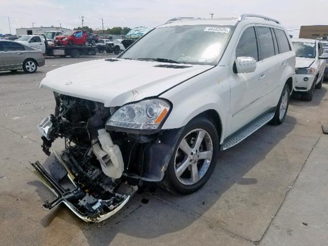 4JGBF71E79A518863 - 2009 MERCEDES-BENZ GL 450 4MA WHITE photo 2