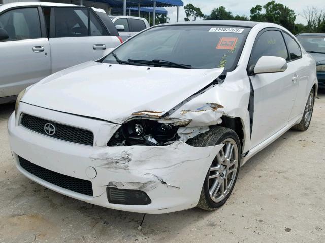 JTKDE177070161544 - 2007 TOYOTA SCION TC თეთრი ფოტო 2