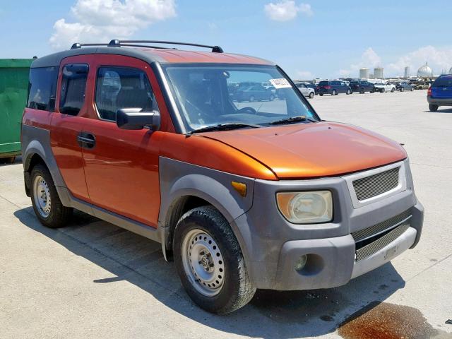 5J6YH28563L010505 - 2003 HONDA ELEMENT EX ORANGE photo 1