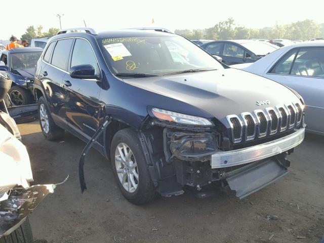 1C4PJMCB8FW541495 - 2015 JEEP CHEROKEE L BLUE photo 1