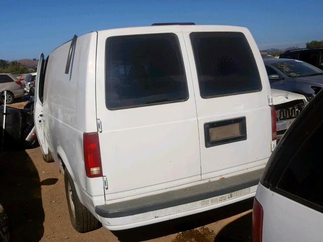 1GCDM19W4YB101156 - 2000 CHEVROLET ASTRO WHITE photo 3