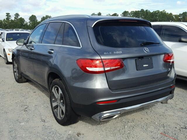 WDC0G4JB3GF070113 - 2016 MERCEDES-BENZ GLC 300 GRAY photo 3