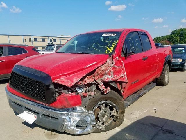 5TBBT54148S462854 - 2008 TOYOTA TUNDRA DOU RED photo 1