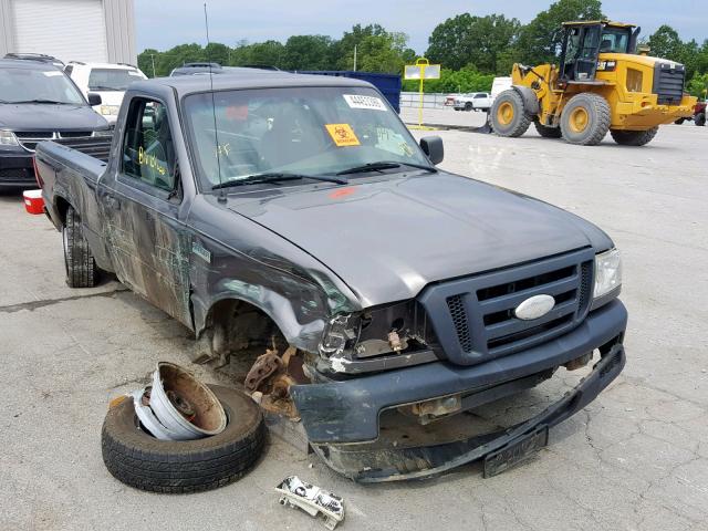 1FTYR10D96PA18661 - 2006 FORD RANGER GRAY photo 1