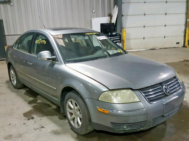 WVWPD63B34E174429 - 2004 VOLKSWAGEN PASSAT GLS GRAY photo 1