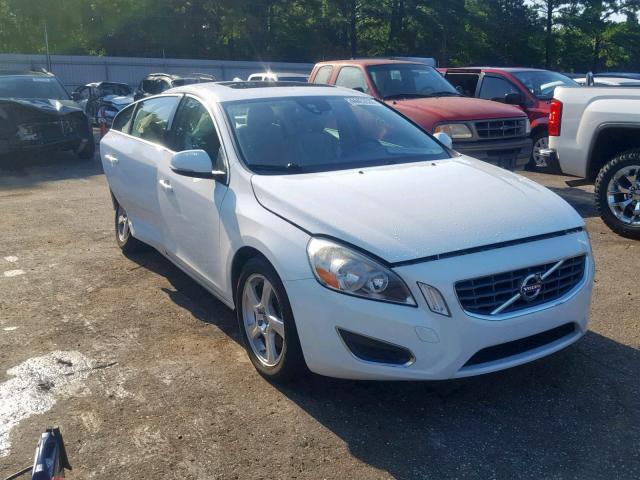 YV1622FS5C2139293 - 2012 VOLVO S60 T5 WHITE photo 1