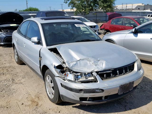 WVWAH63B61P045692 - 2001 VOLKSWAGEN PASSAT GLS SILVER photo 1