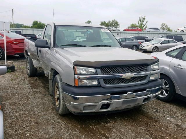 1GCEC14X15Z256659 - 2005 CHEVROLET SILVERADO SILVER photo 1