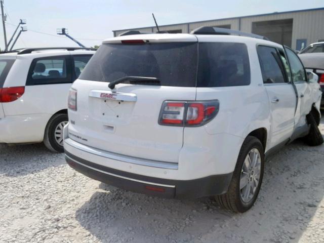 1GKKRSKD0HJ238077 - 2017 GMC ACADIA LIM WHITE photo 4