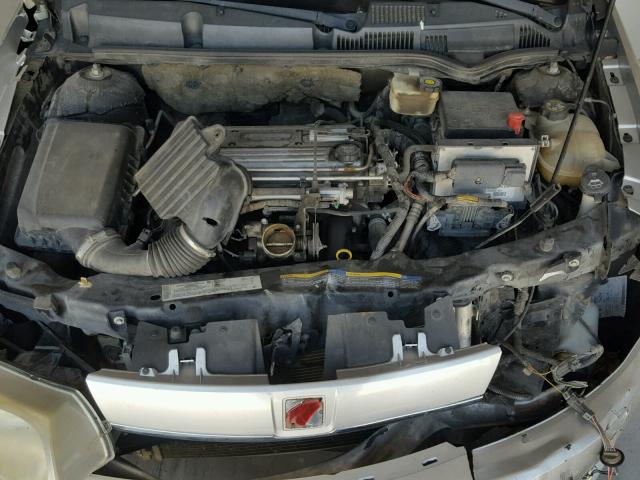 1G8AJ52F64Z176756 - 2004 SATURN ION LEVEL SILVER photo 7